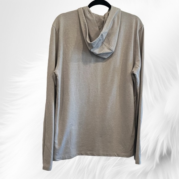 Men's Gray Hoodie Shirt - Picture 2 of 8